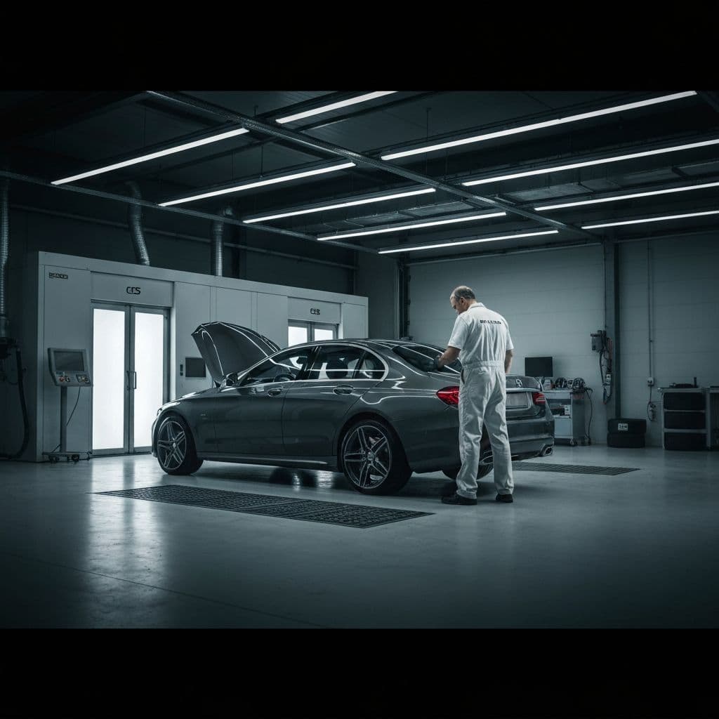Monarch Auto Body collision repair shop in Los Angeles